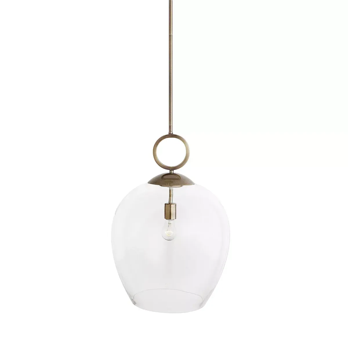 Uttermost Calix Large Blown Glass Pendant