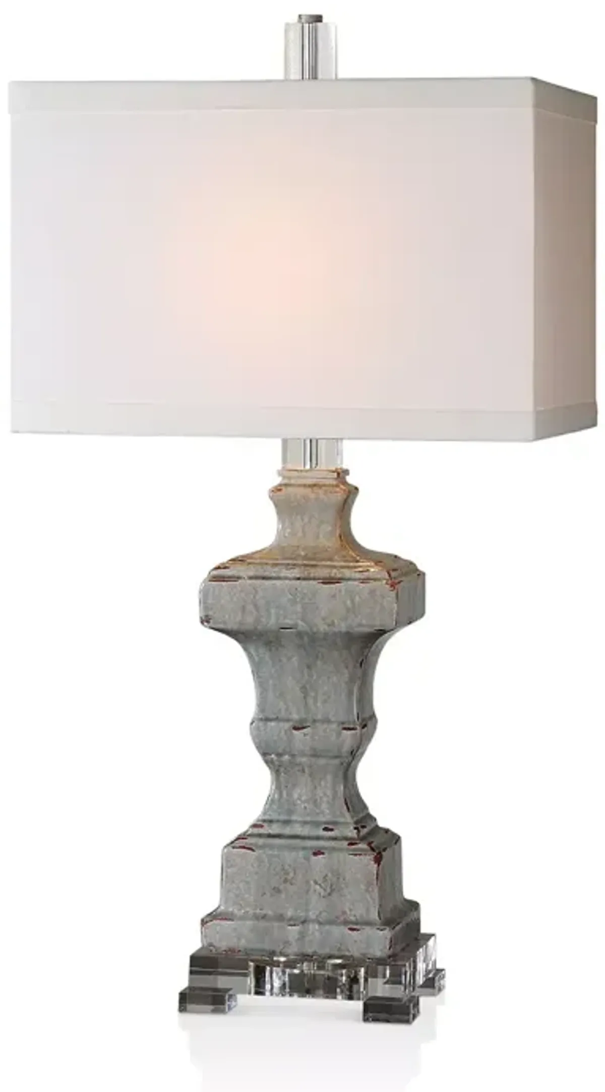 Uttermost San Marcello Blue Glaze Lamp