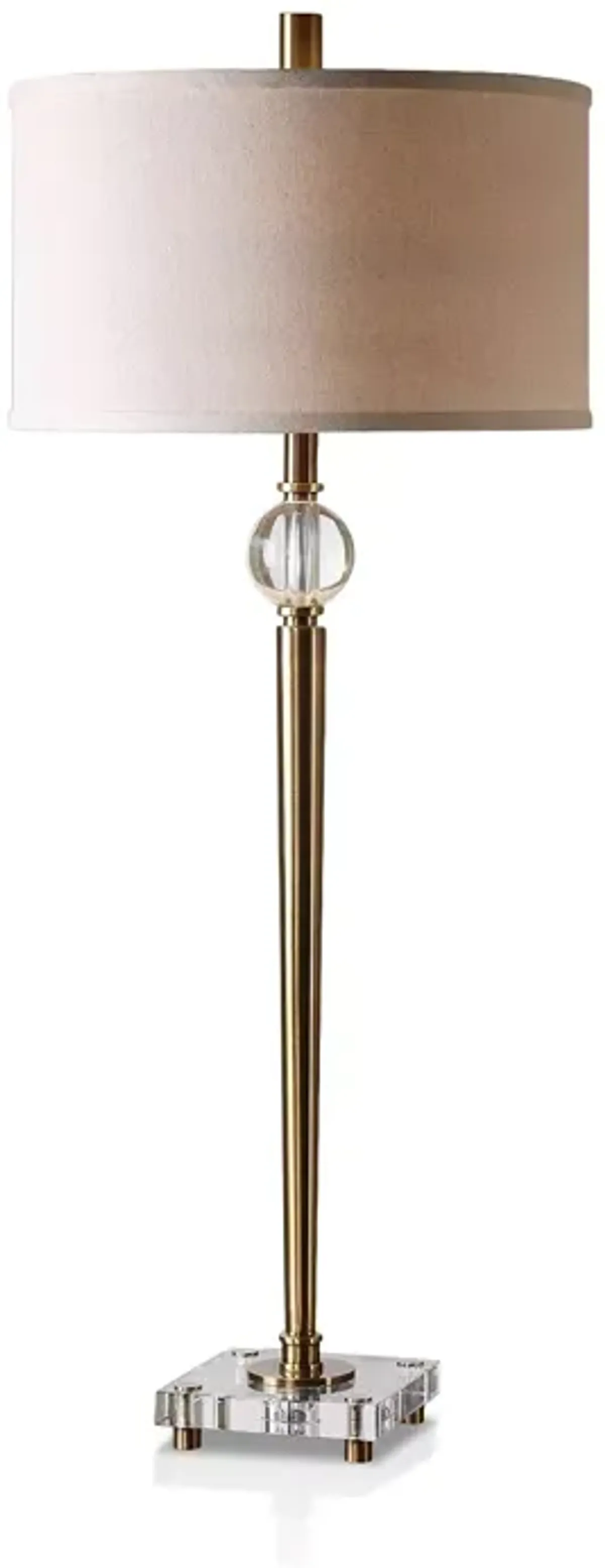 Uttermost Mesita Brass Buffet Lamp