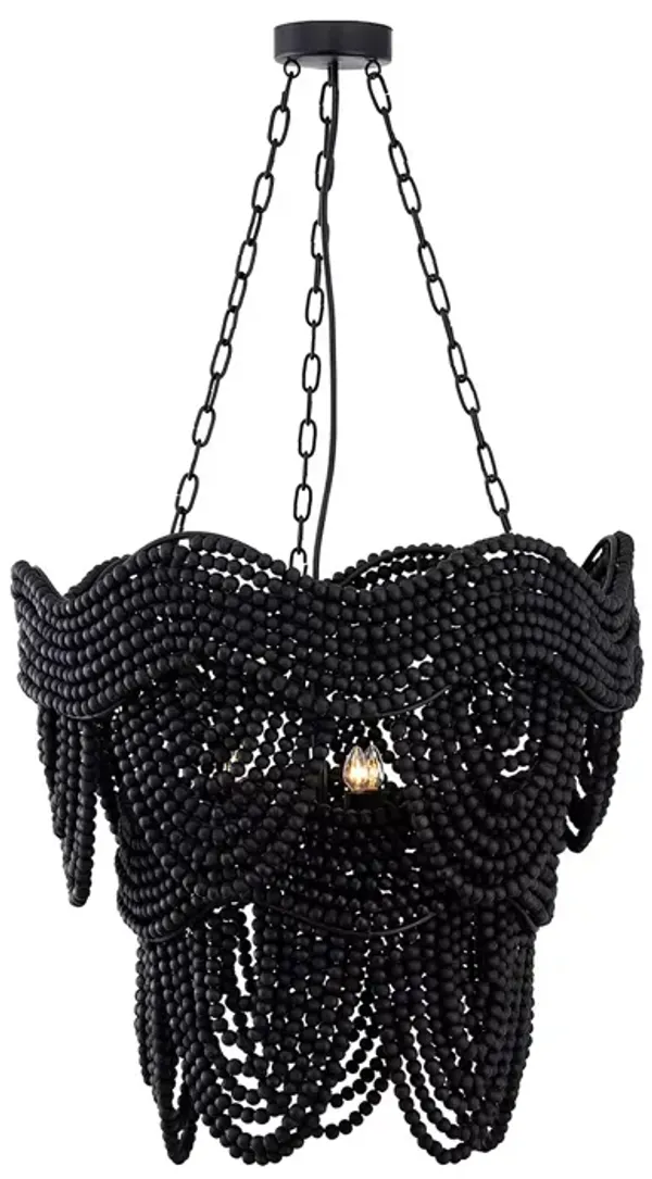 TOV Furniture Porto Beaded 3 Light Chandelier