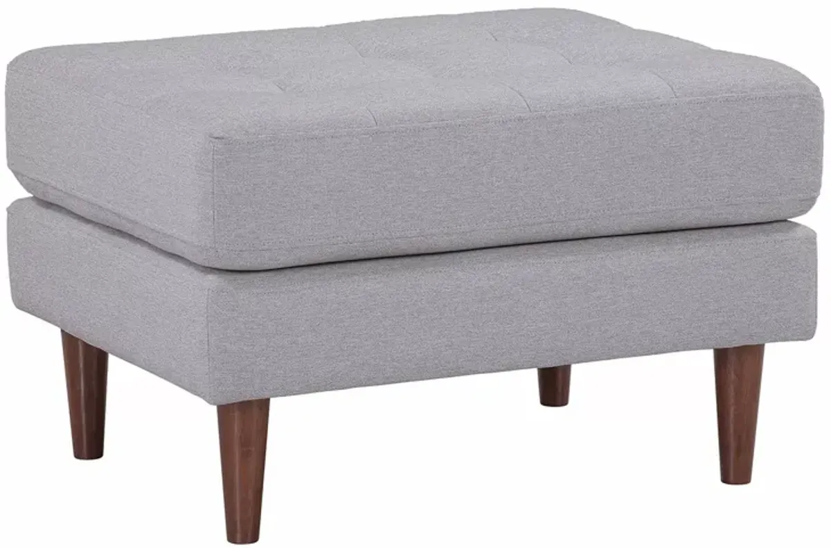 TOV Furniture Cave Tweed Ottoman