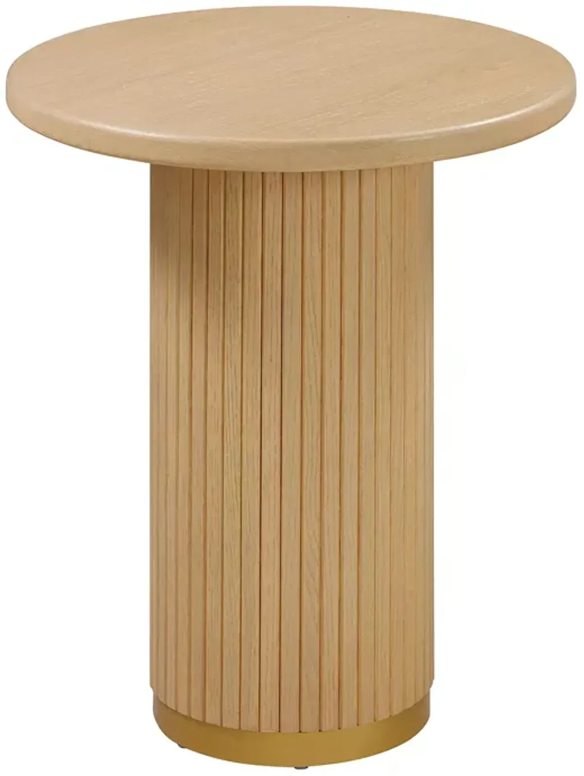 TOV Furniture Chelsea Natural Oak Wood Entry Table