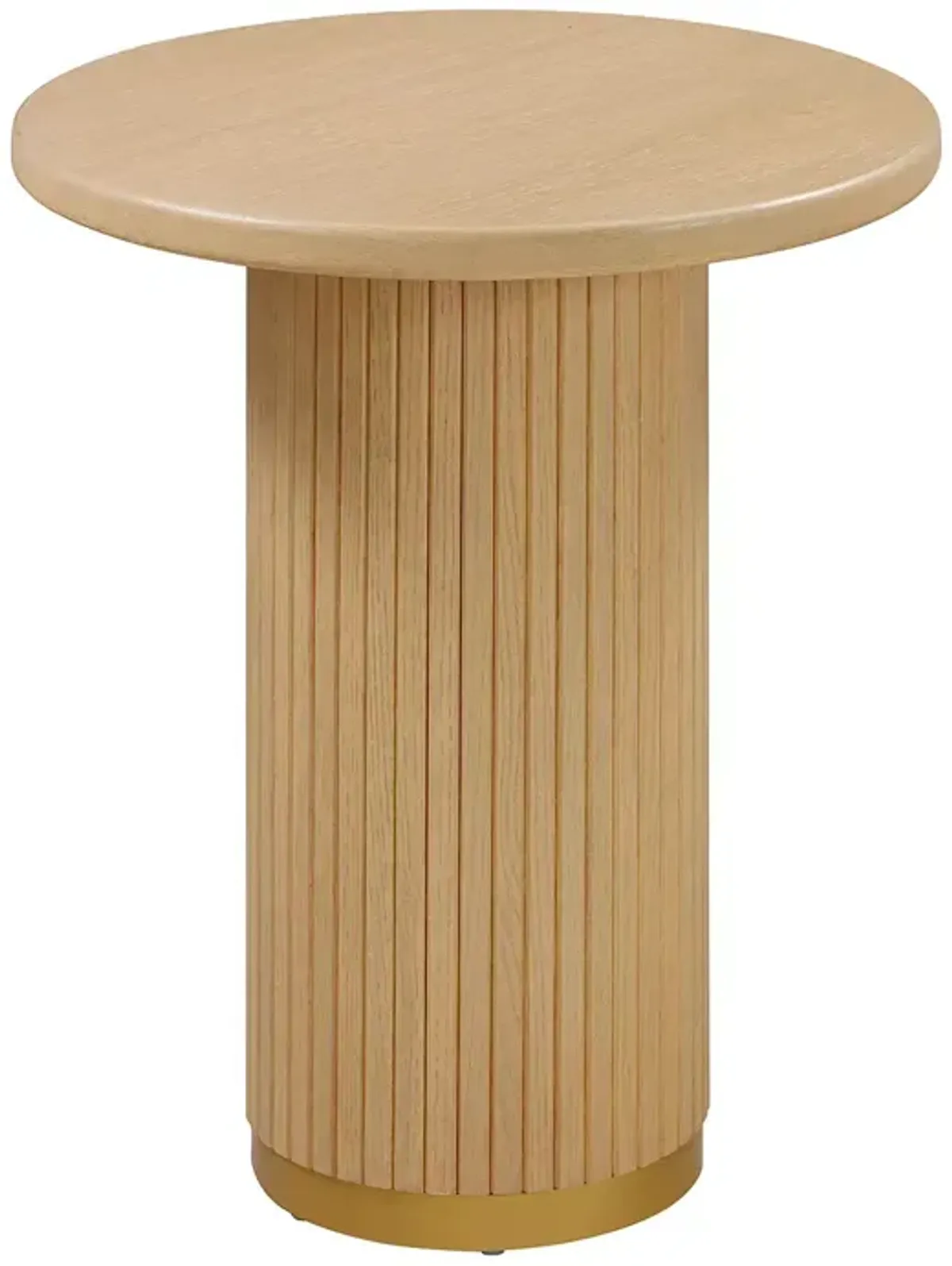 TOV Furniture Chelsea Natural Oak Wood Entry Table