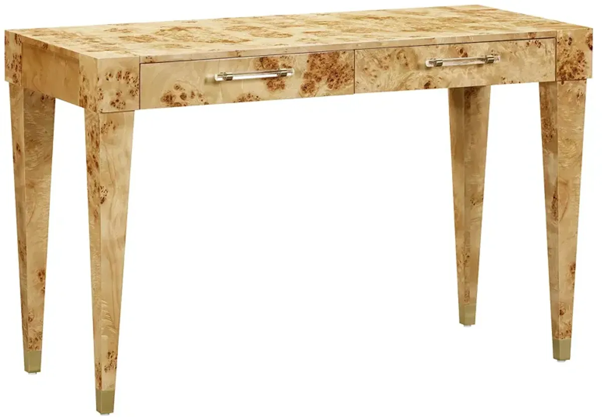 TOV Furniture Burl Work Desk  