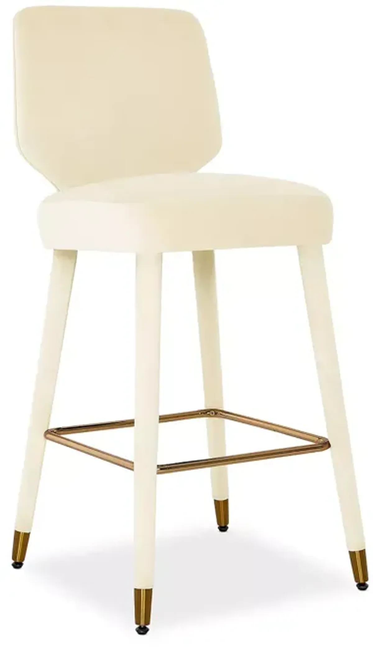 TOV Furniture Athena Velvet Bar Stool by Inspire Me! Home Decor