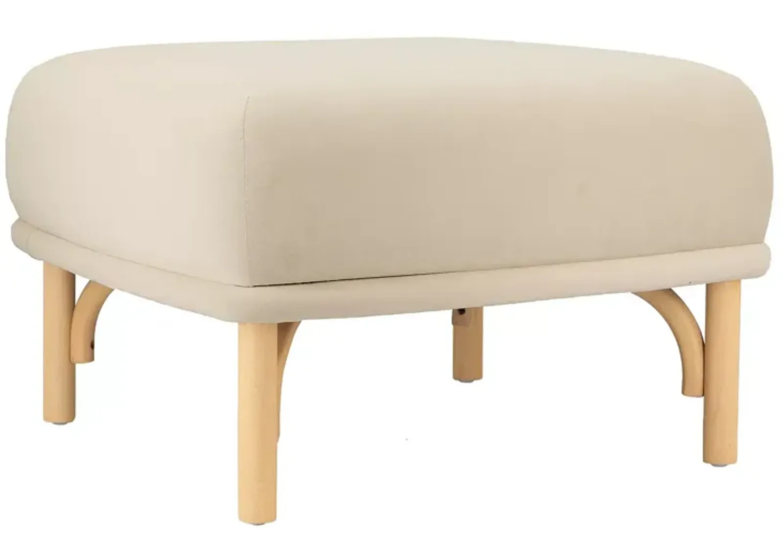 TOV Furniture Desiree Velvet Ottoman