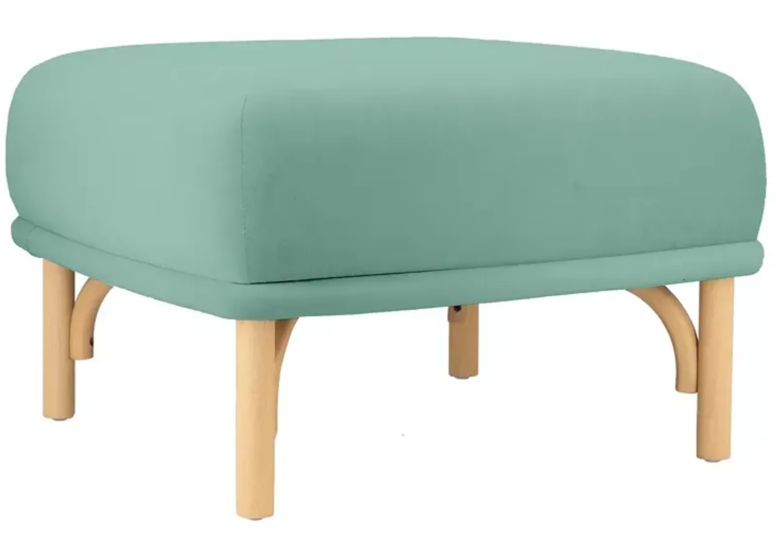 TOV Furniture Desiree Velvet Ottoman