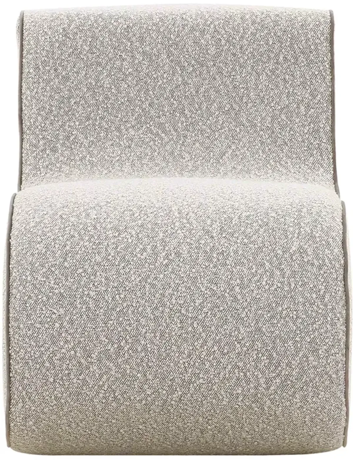 TOV Furniture Senna Speckled Gray Boucle Accent Chair