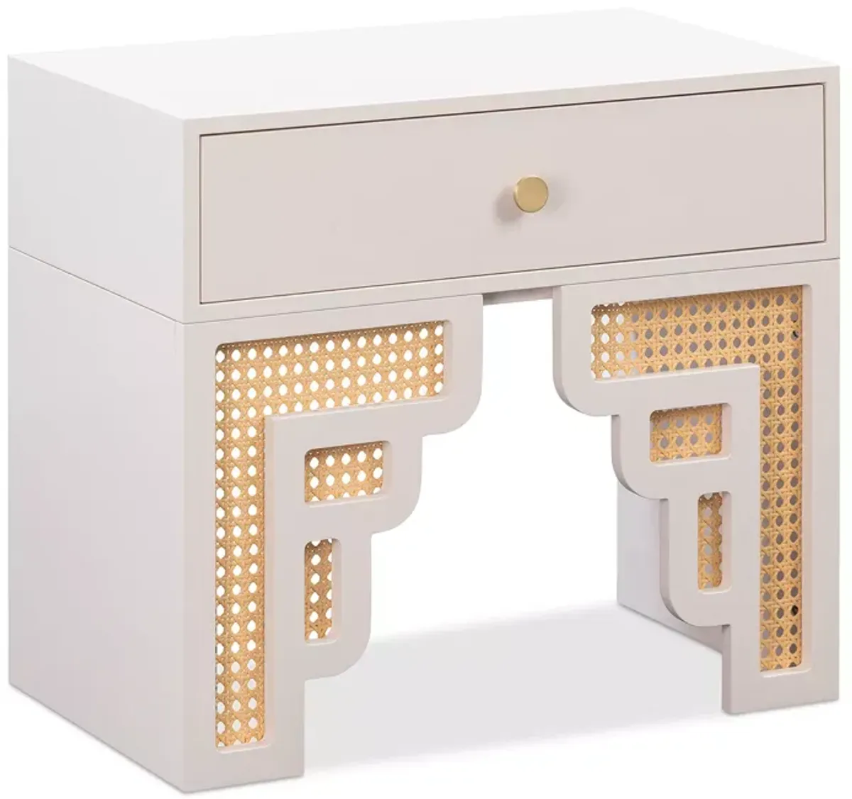 TOV Furniture Suzie Rattan Nightstand