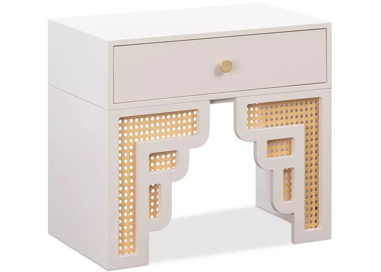 TOV Furniture Suzie Rattan Nightstand