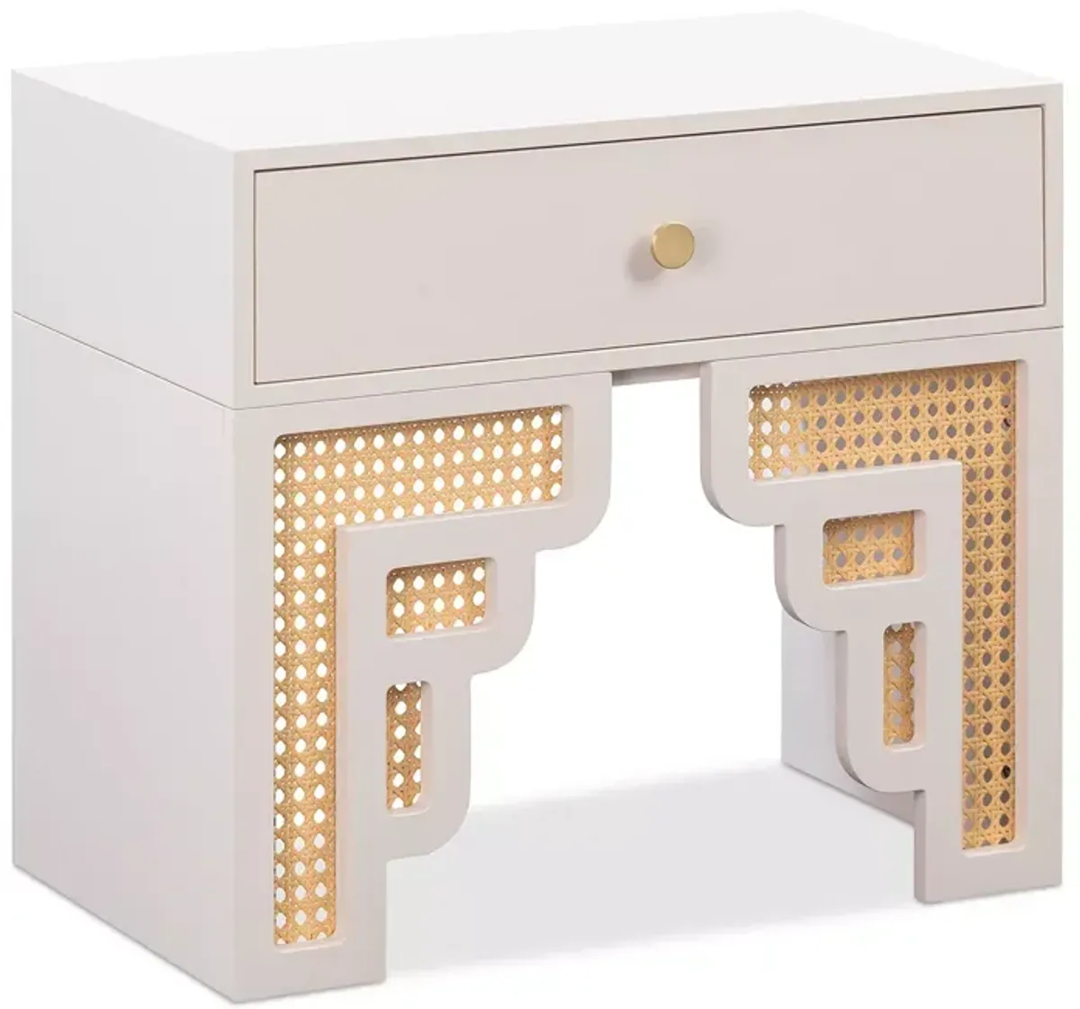 TOV Furniture Suzie Rattan Nightstand