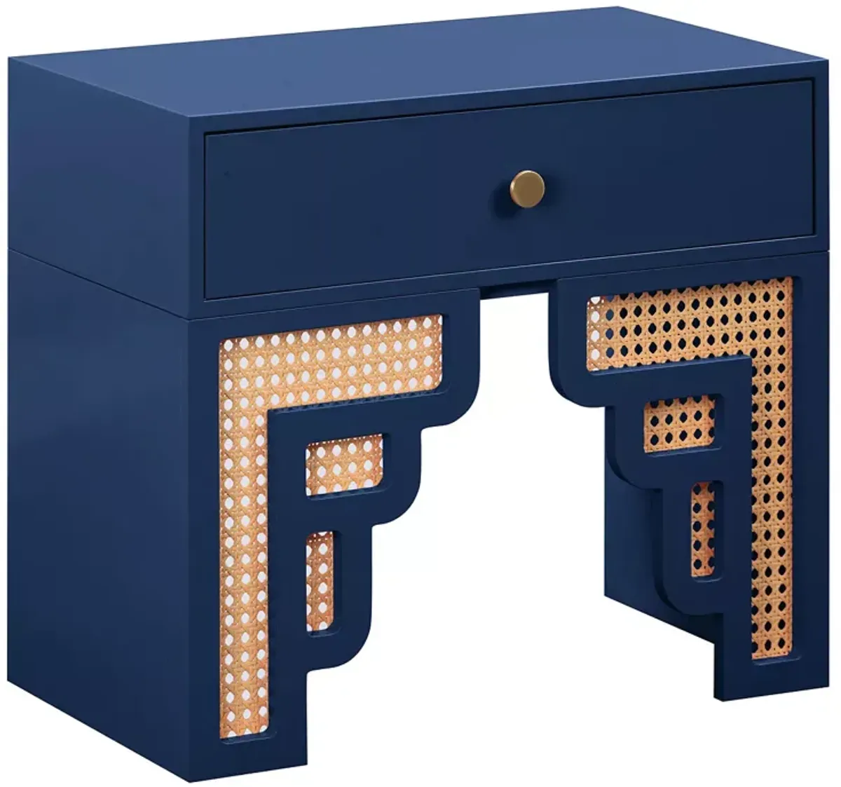 TOV Furniture Suzie Rattan Nightstand