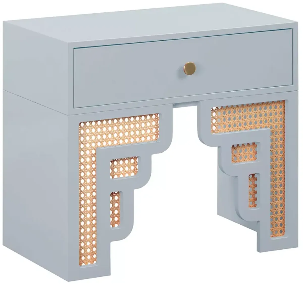 TOV Furniture Suzie Rattan Nightstand