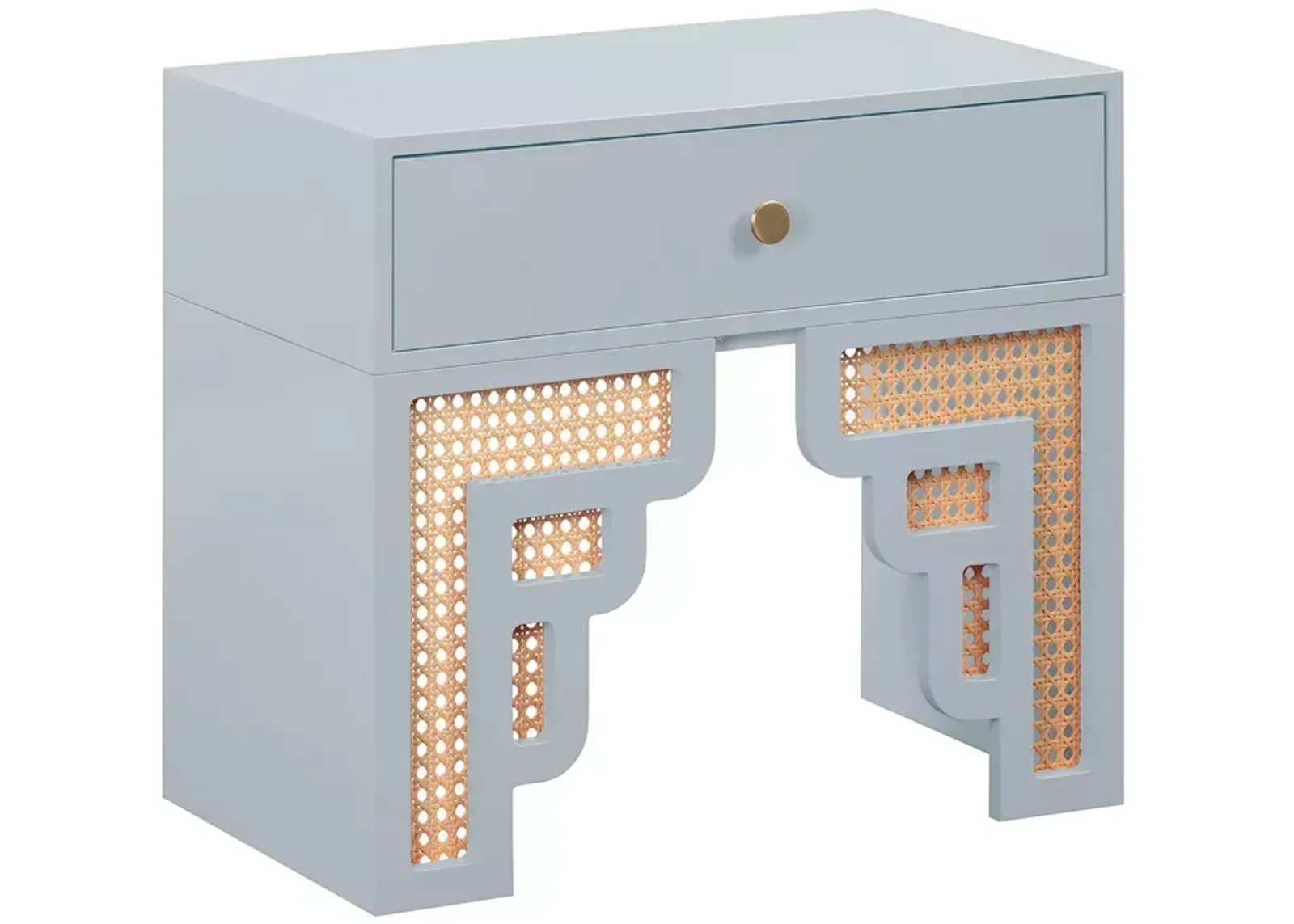 TOV Furniture Suzie Rattan Nightstand