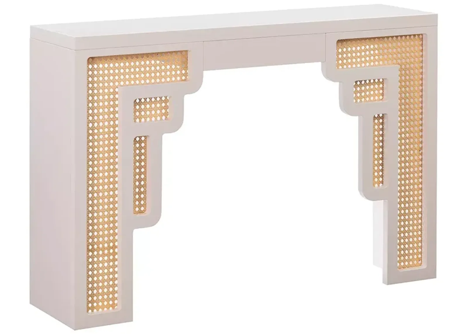 TOV Furniture Suzie Rattan Console Table