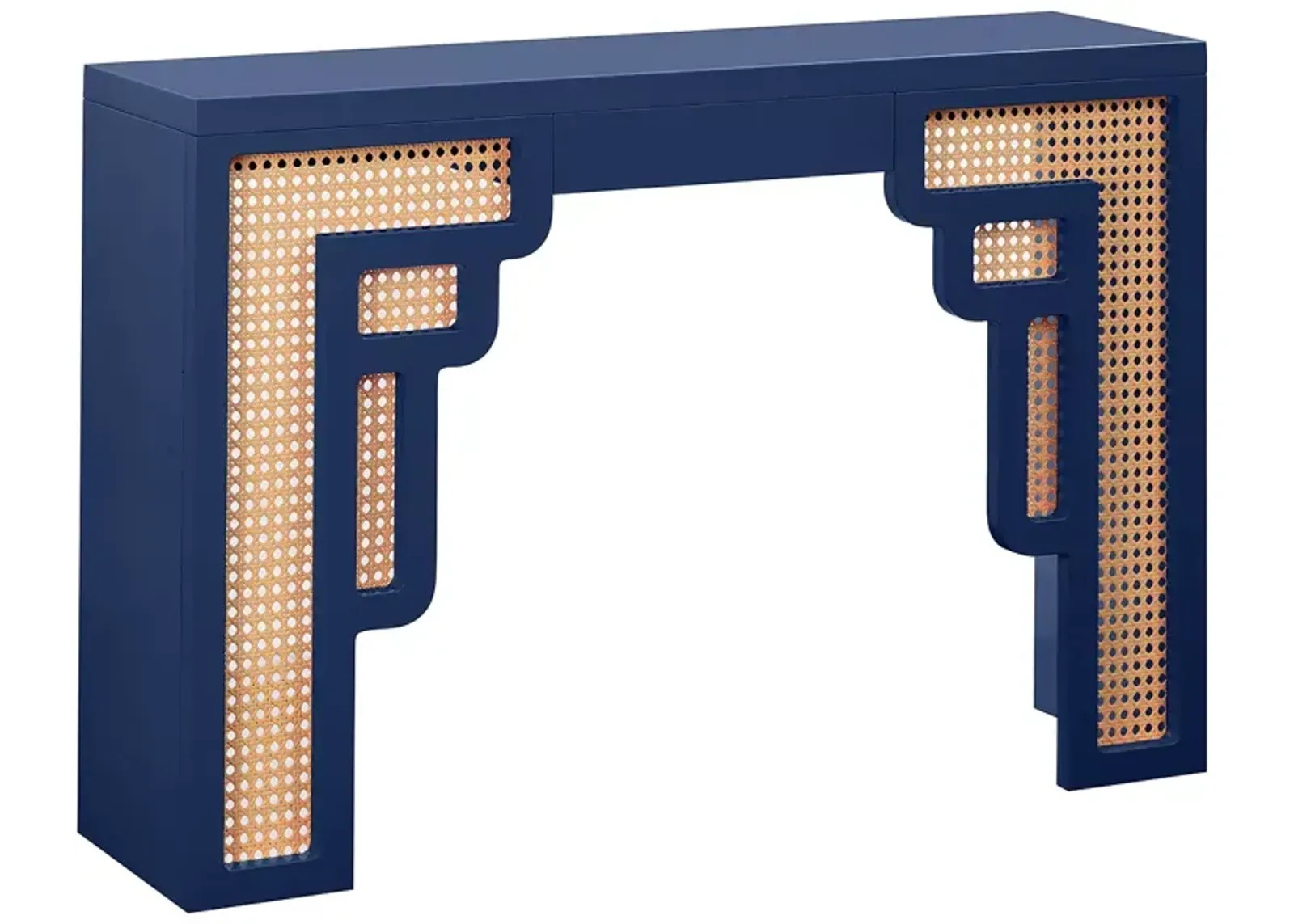 TOV Furniture Suzie Rattan Console Table