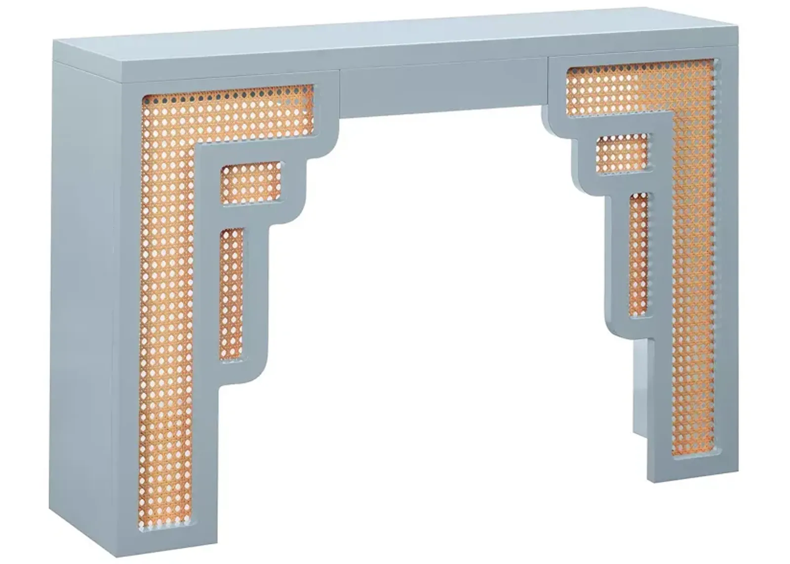 TOV Furniture Suzie Rattan Console Table