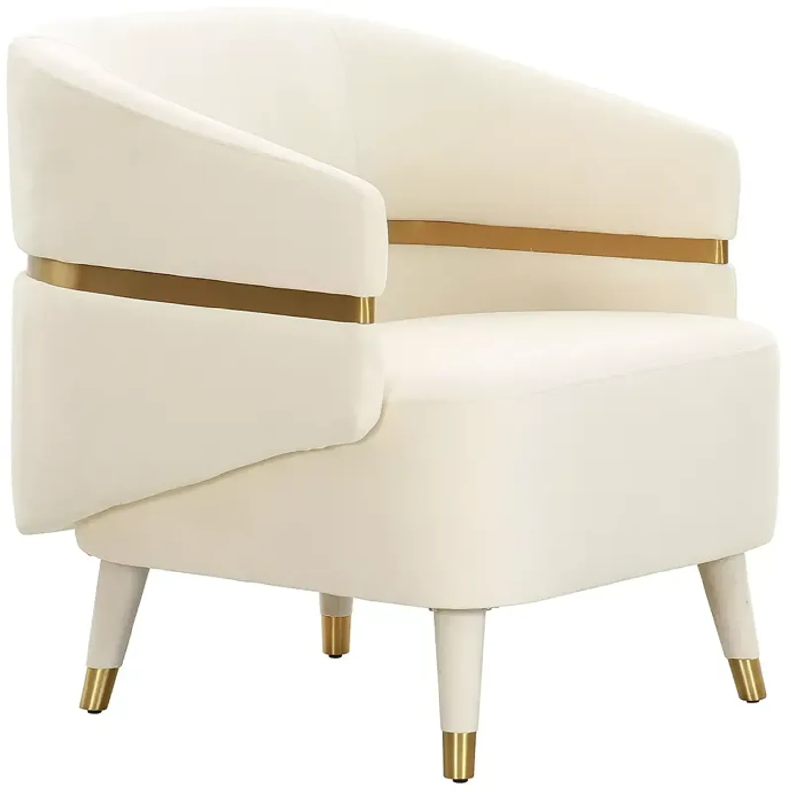 TOV Furniture Ayla Velvet Accent Chair