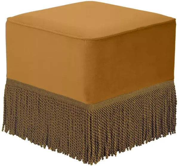 TOV Furniture Fenn Velvet Ottoman