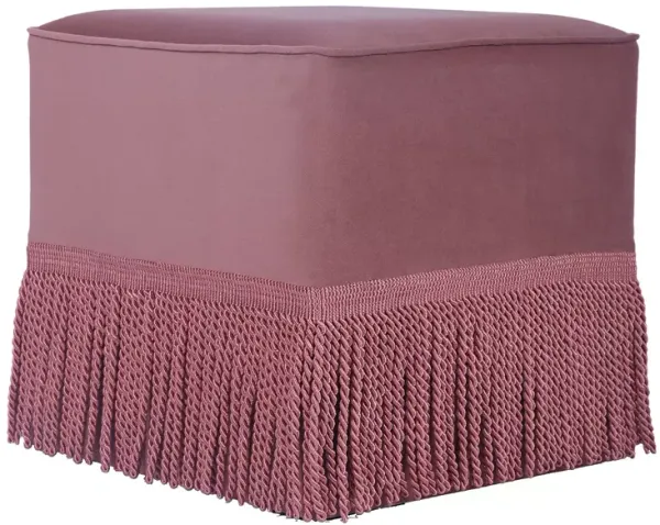 TOV Furniture Fenn Velvet Ottoman