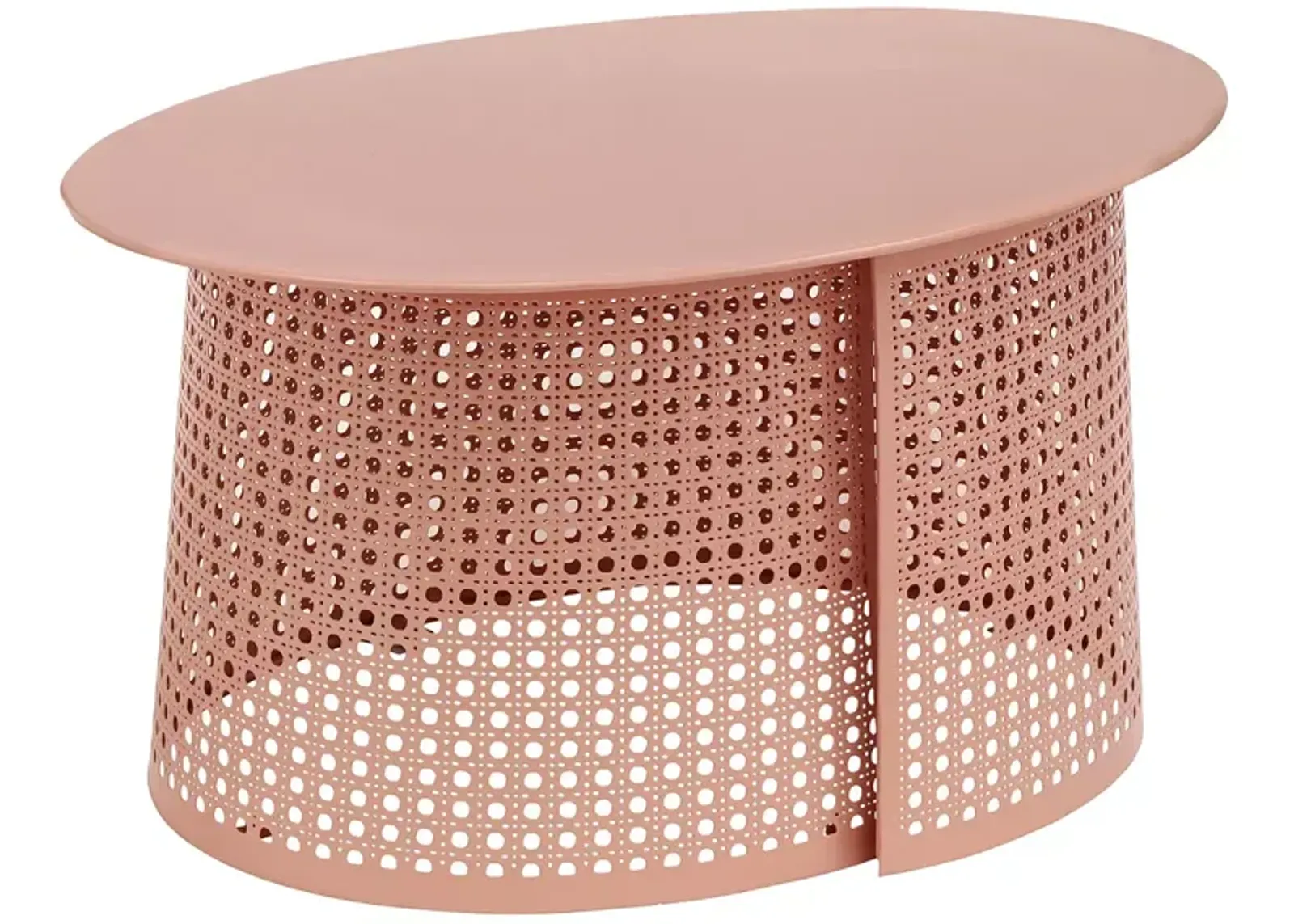 TOV Furniture Pesky Coral Pink Coffee Table