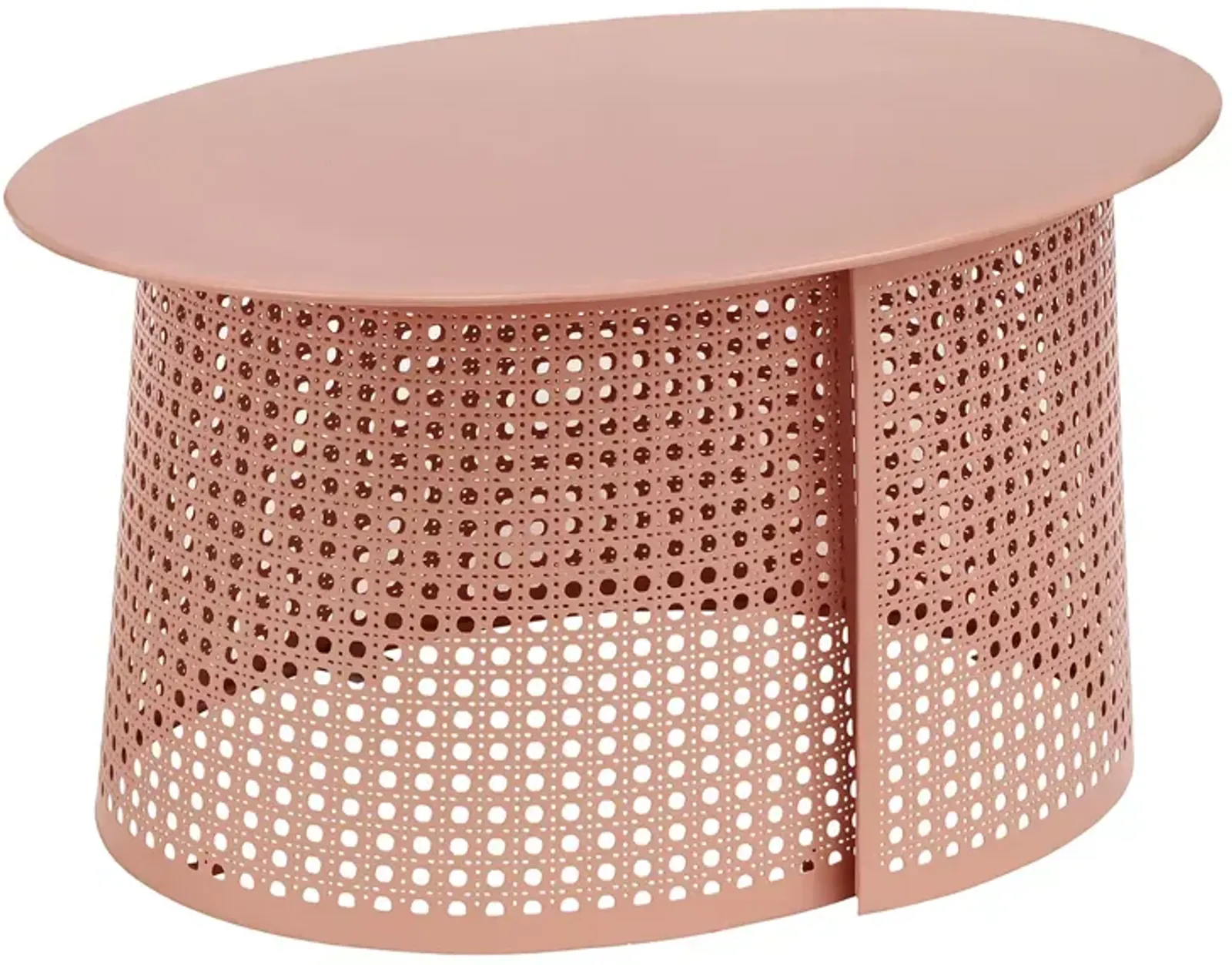 TOV Furniture Pesky Coral Pink Coffee Table