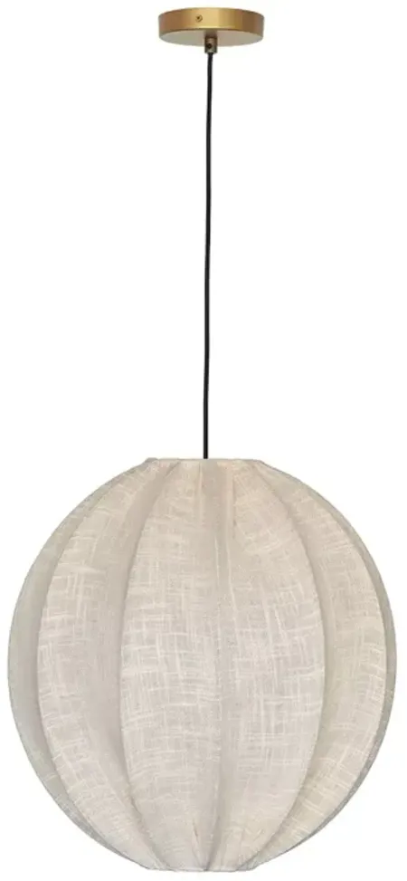 TOV Furniture Elliana White Pendant Lamp