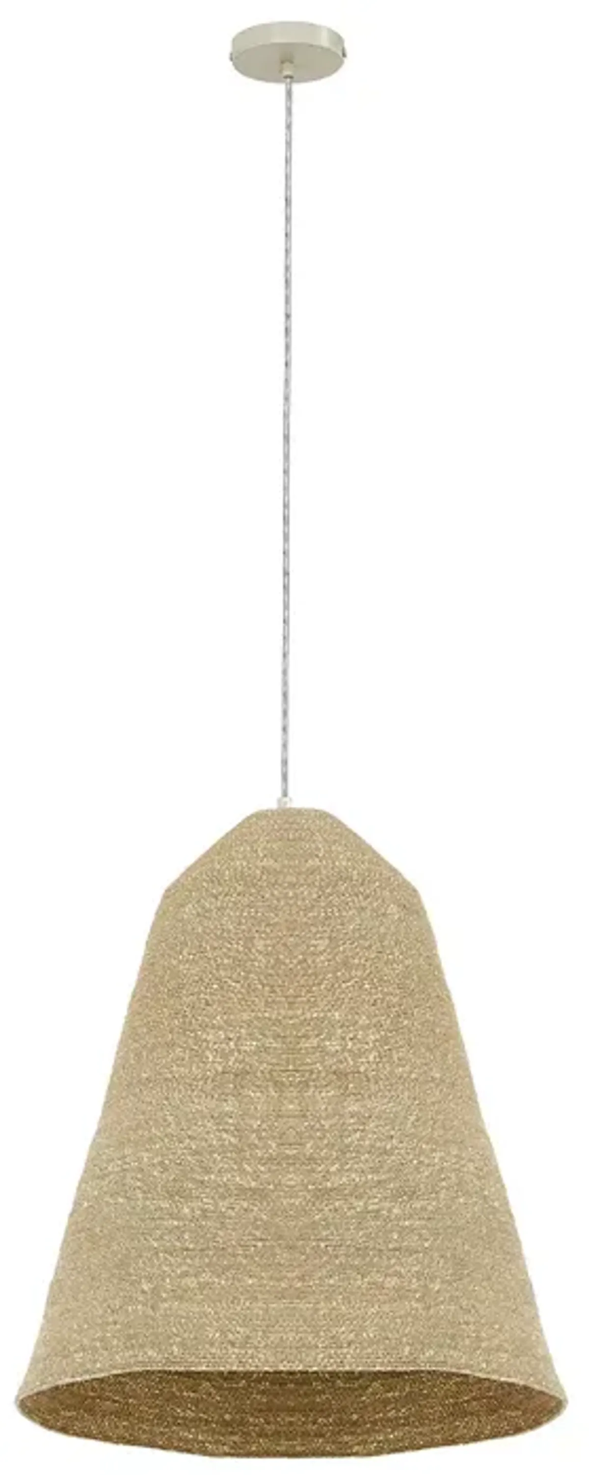 TOV Furniture Aylin Natural Grass Pendant Lamp