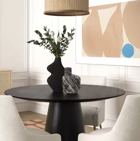 TOV Furniture Pika Gray Marble Vase, Large