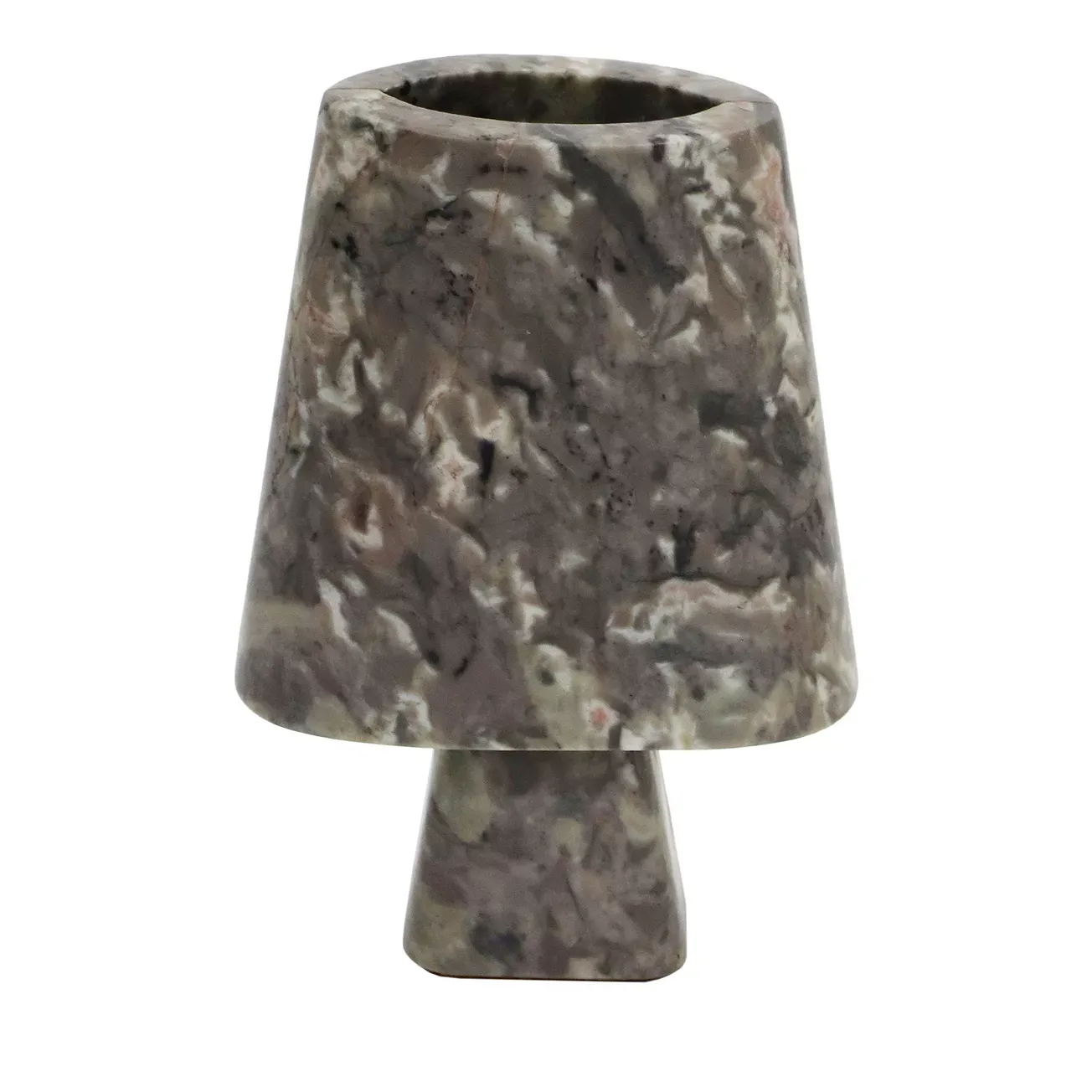 TOV Furniture Samma Gray Marble Vase, Medium