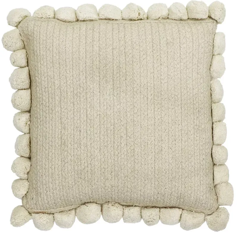 TOV Furniture Adelyn Square Accent Pillow, 16.9"