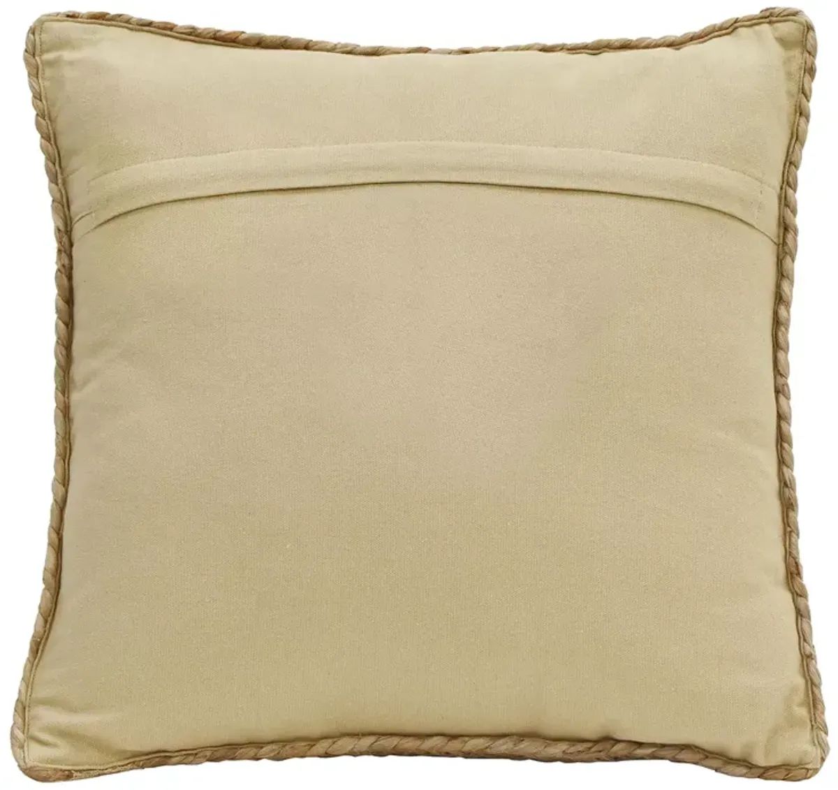 TOV Furniture Blank Mind Square Accent Pillow, 16.9"