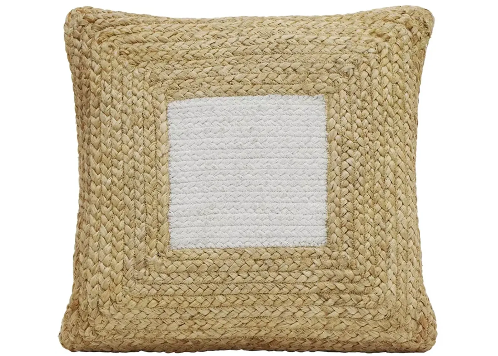 TOV Furniture Blank Mind Square Accent Pillow, 16.9"