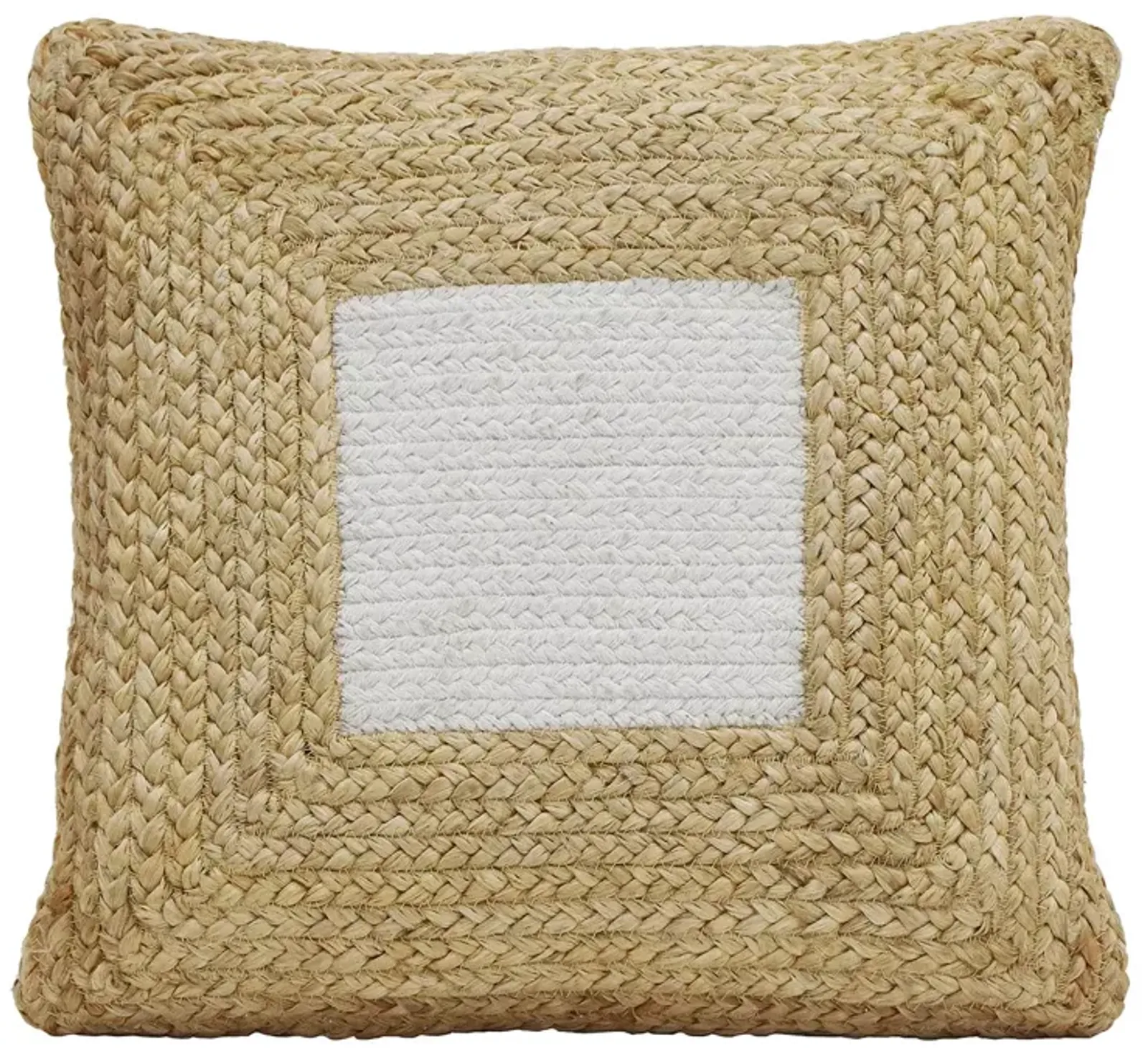 TOV Furniture Blank Mind Square Accent Pillow, 16.9"