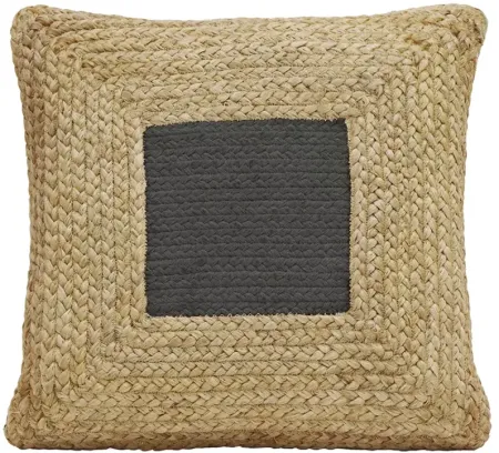 TOV Furniture Blank Mind Square Accent Pillow, 16.9"