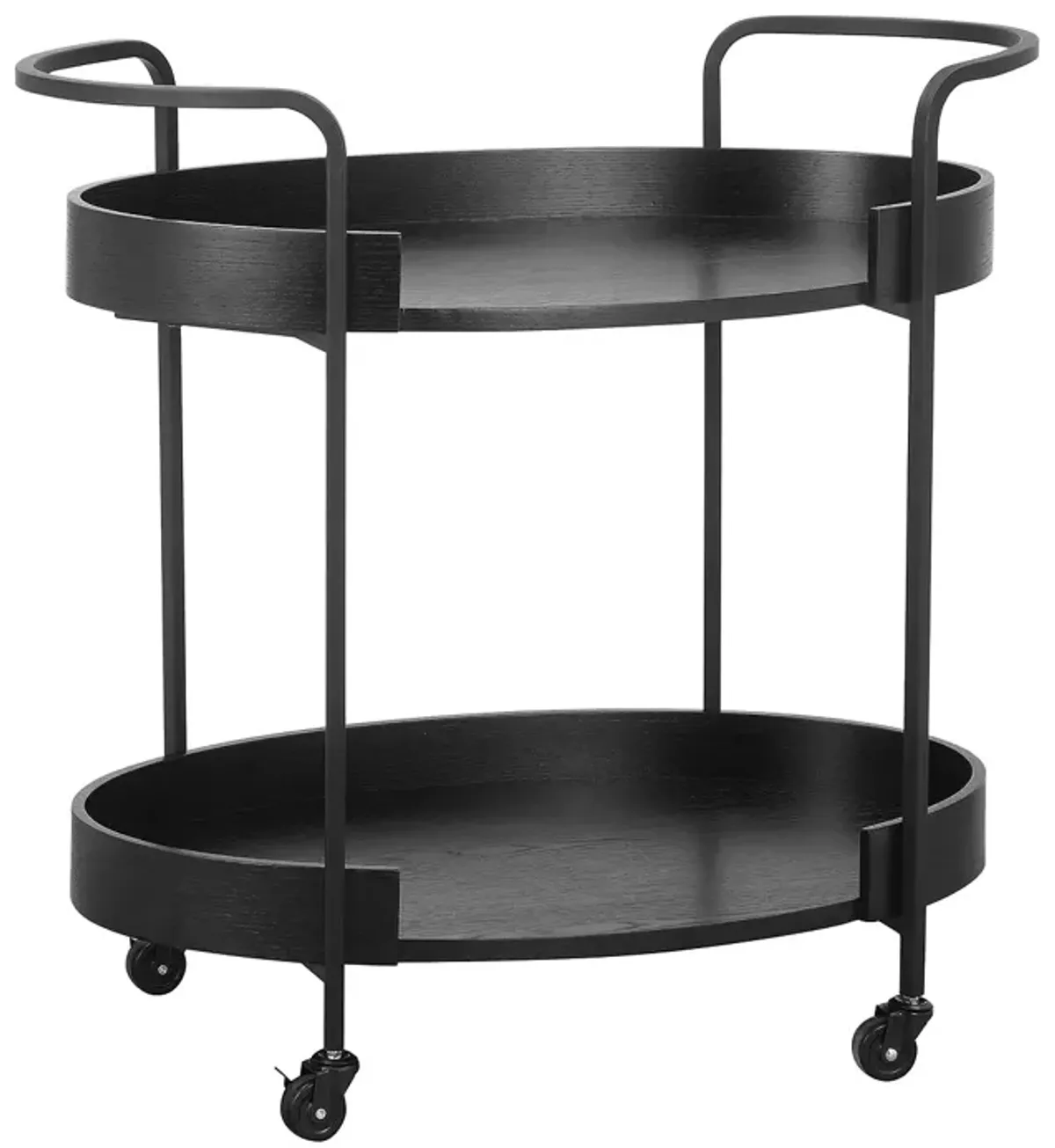 TOV Furniture Cyril Black Bar Cart