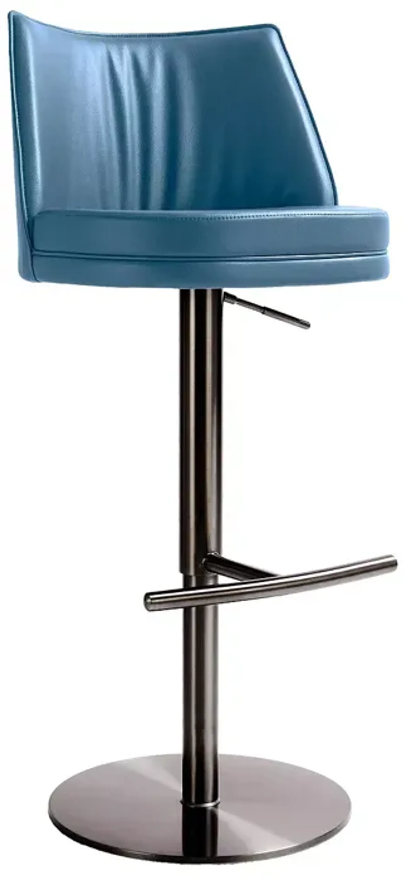 TOV Furniture Gala Faux Leather Adjustable Stool