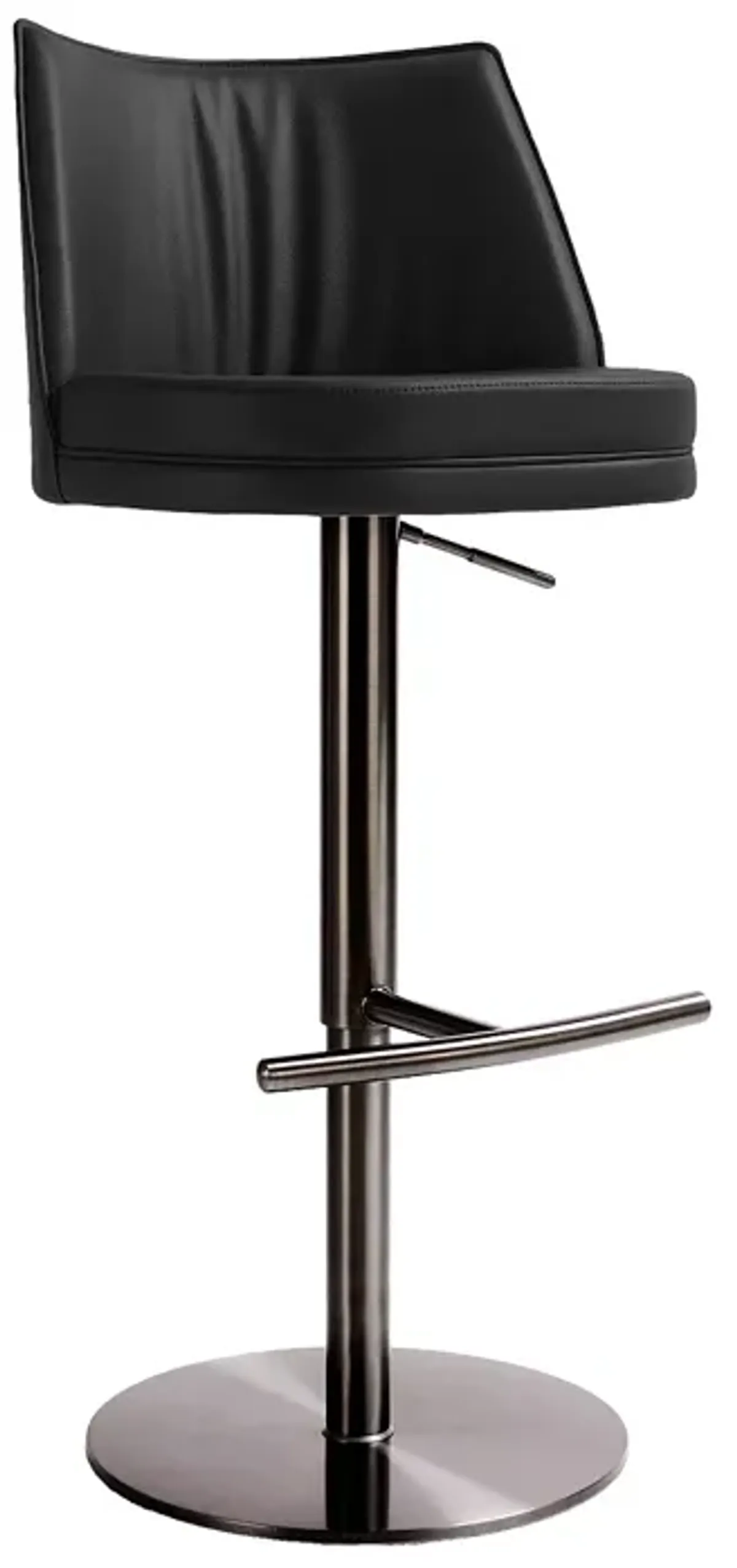 TOV Furniture Gala Faux Leather Adjustable Stool