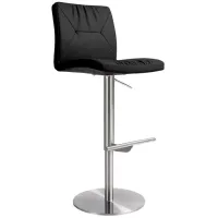 TOV Furniture Paddy Faux Leather Adjustable Stool