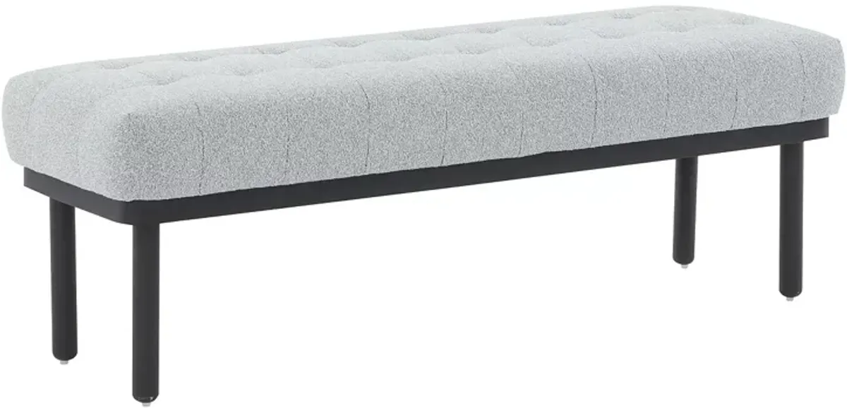 TOV Furniture Olivia Boucle Bench