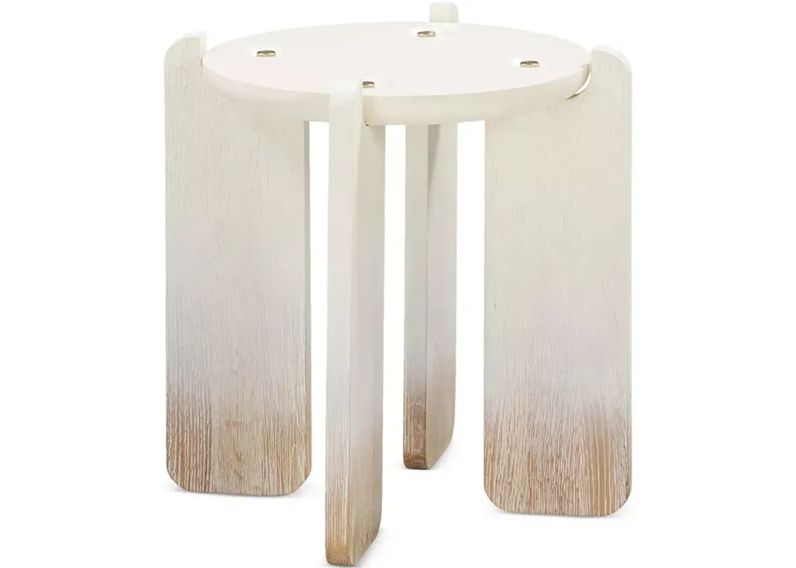 TOV Furniture Gloria Cream Oak Side Table