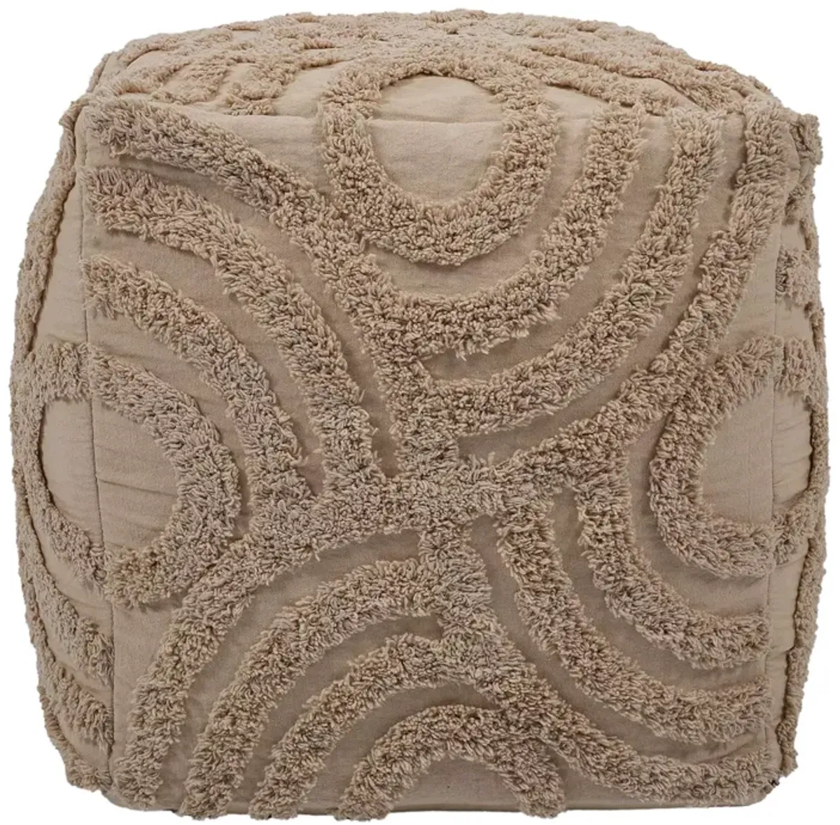 TOV Furniture Miranda Knitted Pouf