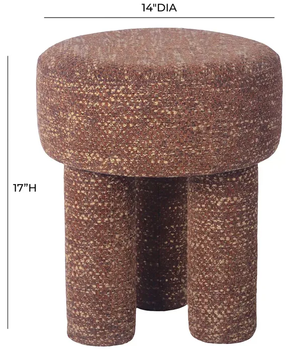 TOV Furniture Claire Knubby Stool