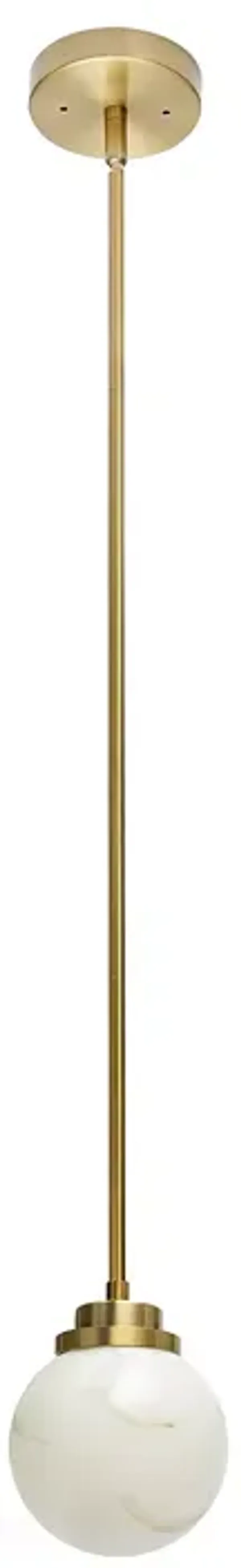 TOV Furniture Dalma Faux Marble Pendant Light