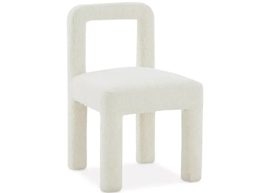 TOV Furniture Hazel Cream Boucle Dining Chair