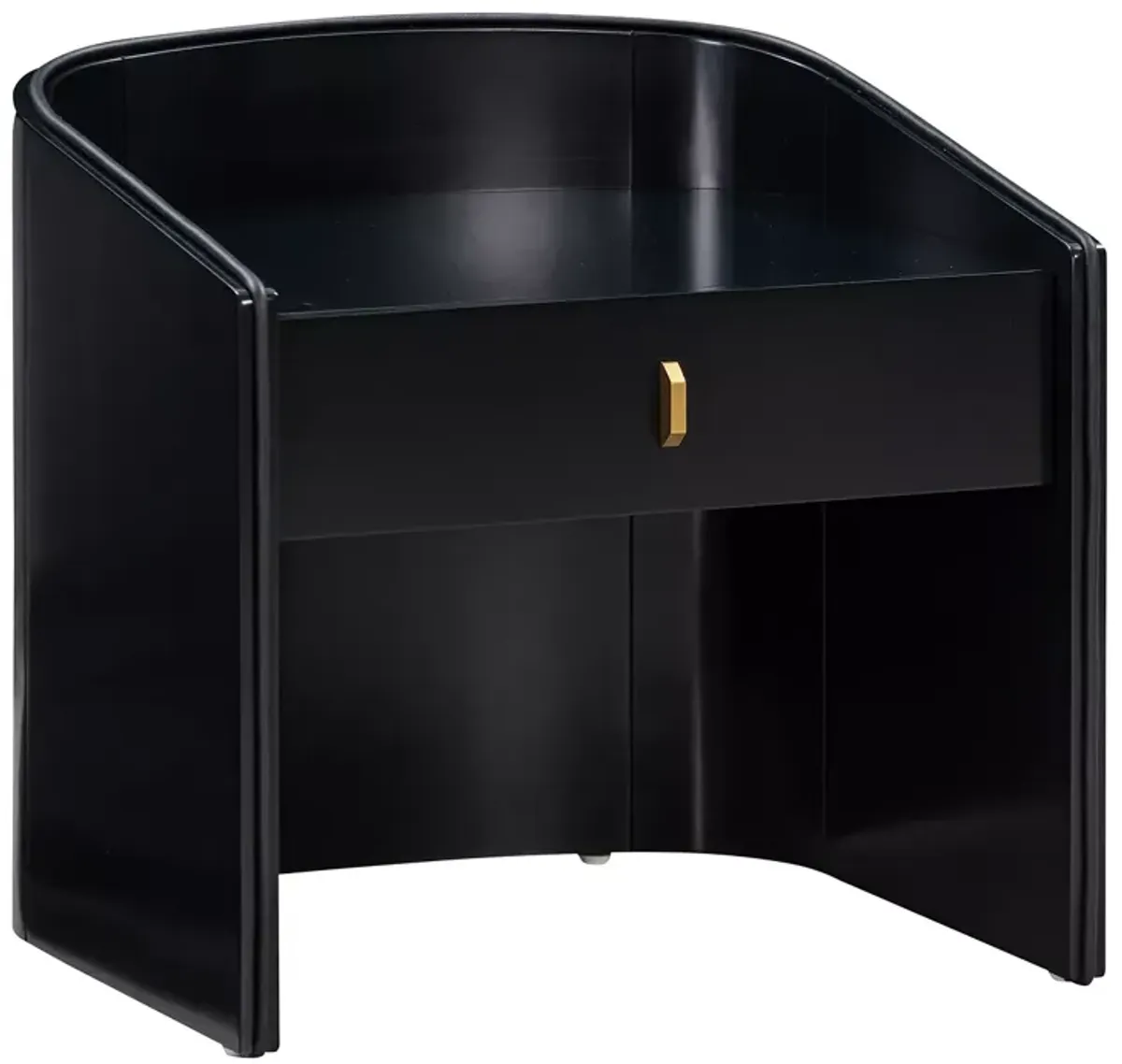 TOV Furniture Collins Lacquer Nightstand