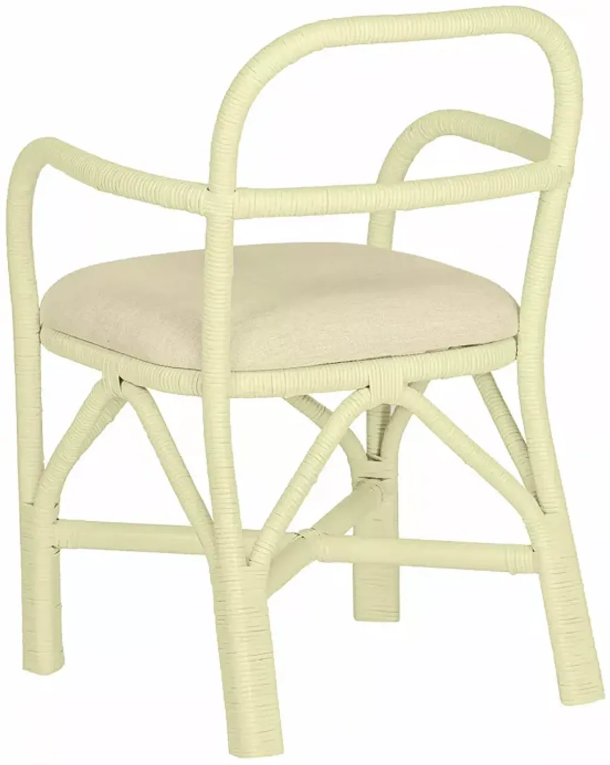 TOV Ginny Rattan Dining Chair