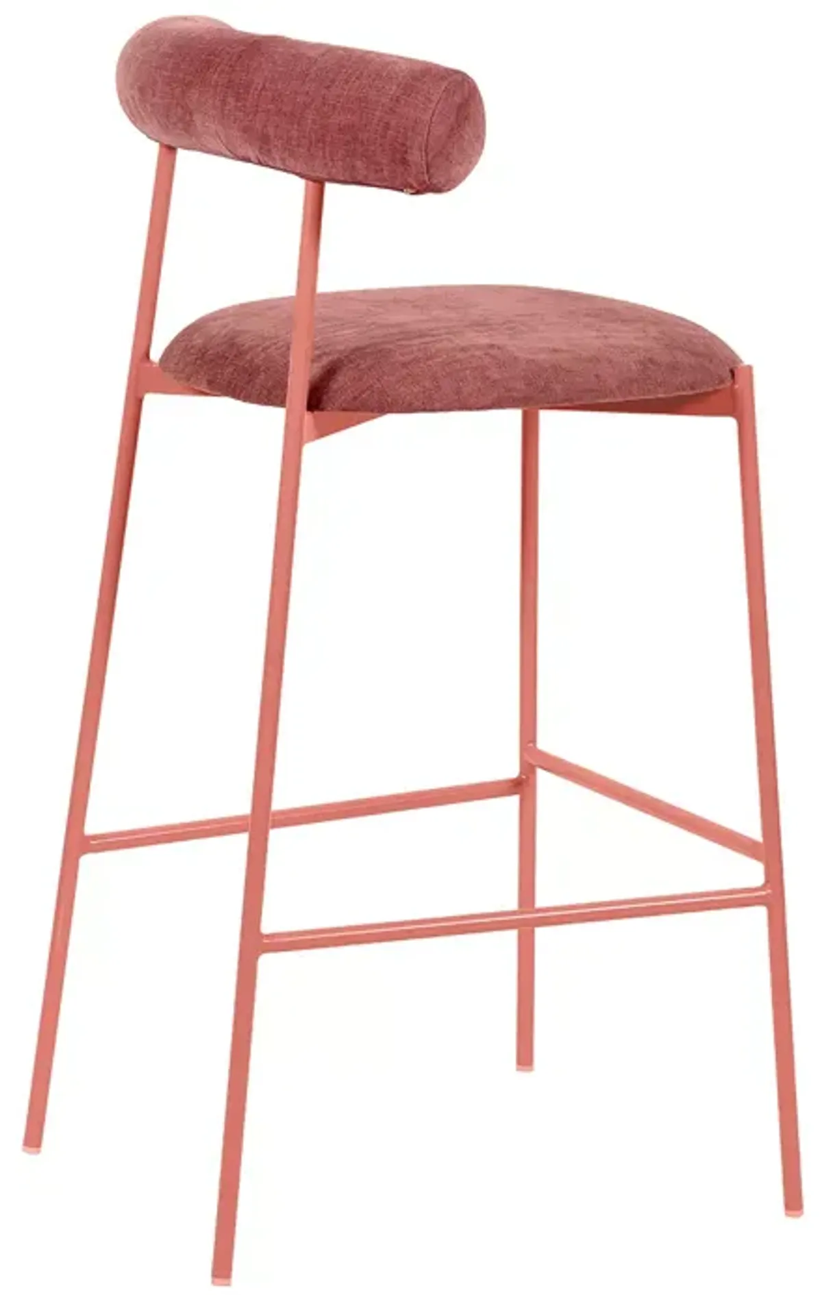 TOV Furniture Liliana Velvet Bar Stool