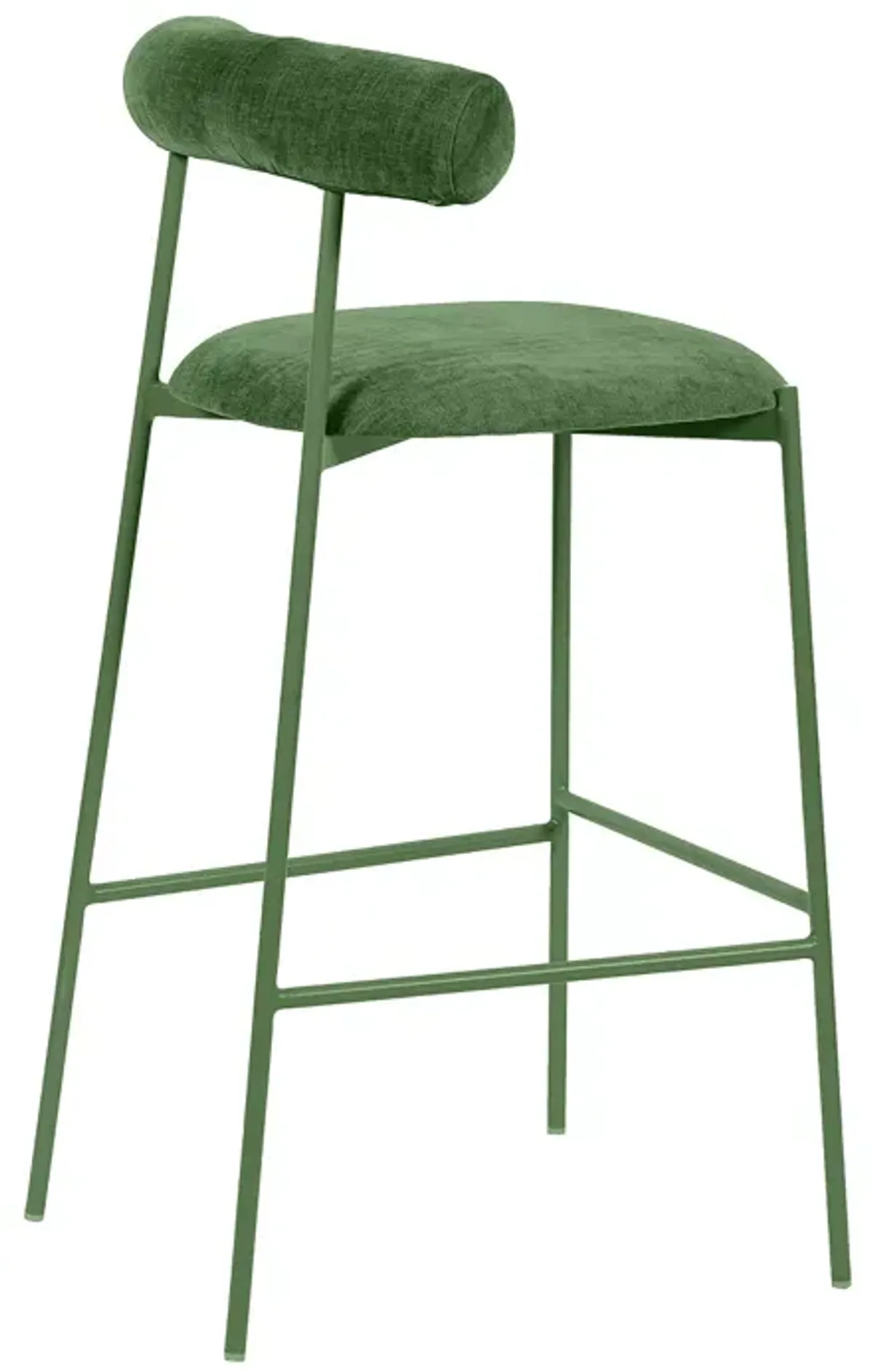 TOV Furniture Liliana Velvet Bar Stool