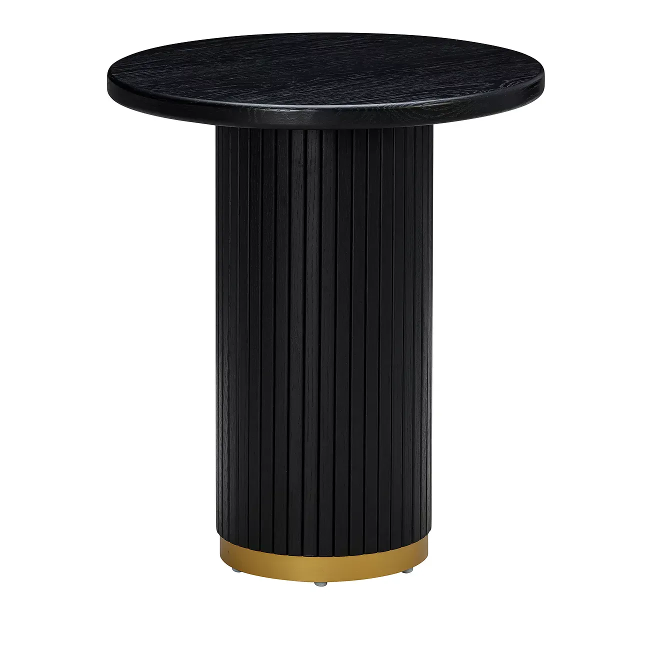 TOV Furniture Chelsea Black Oak Entry Table